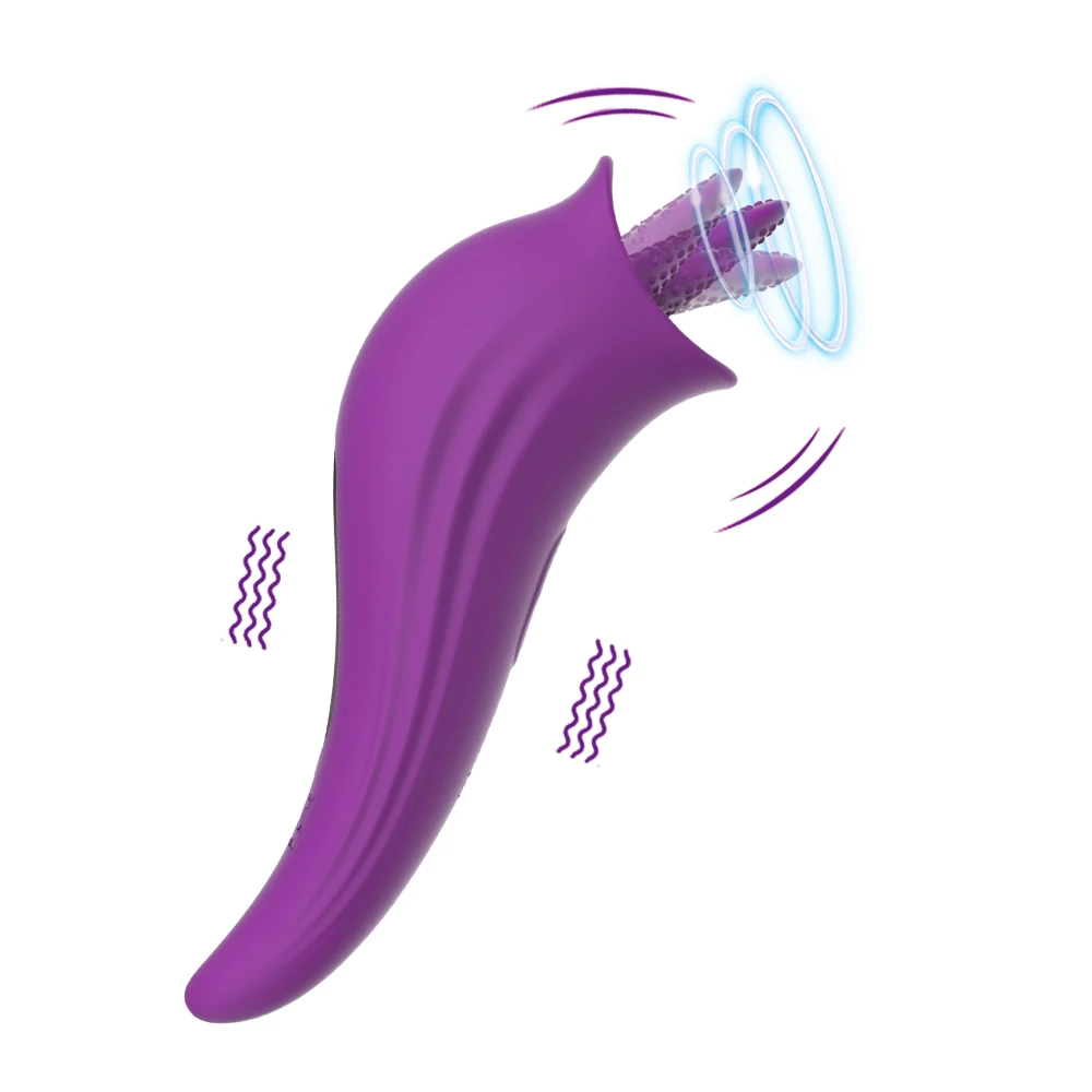 musipassoin Purple bird tongue vibrator