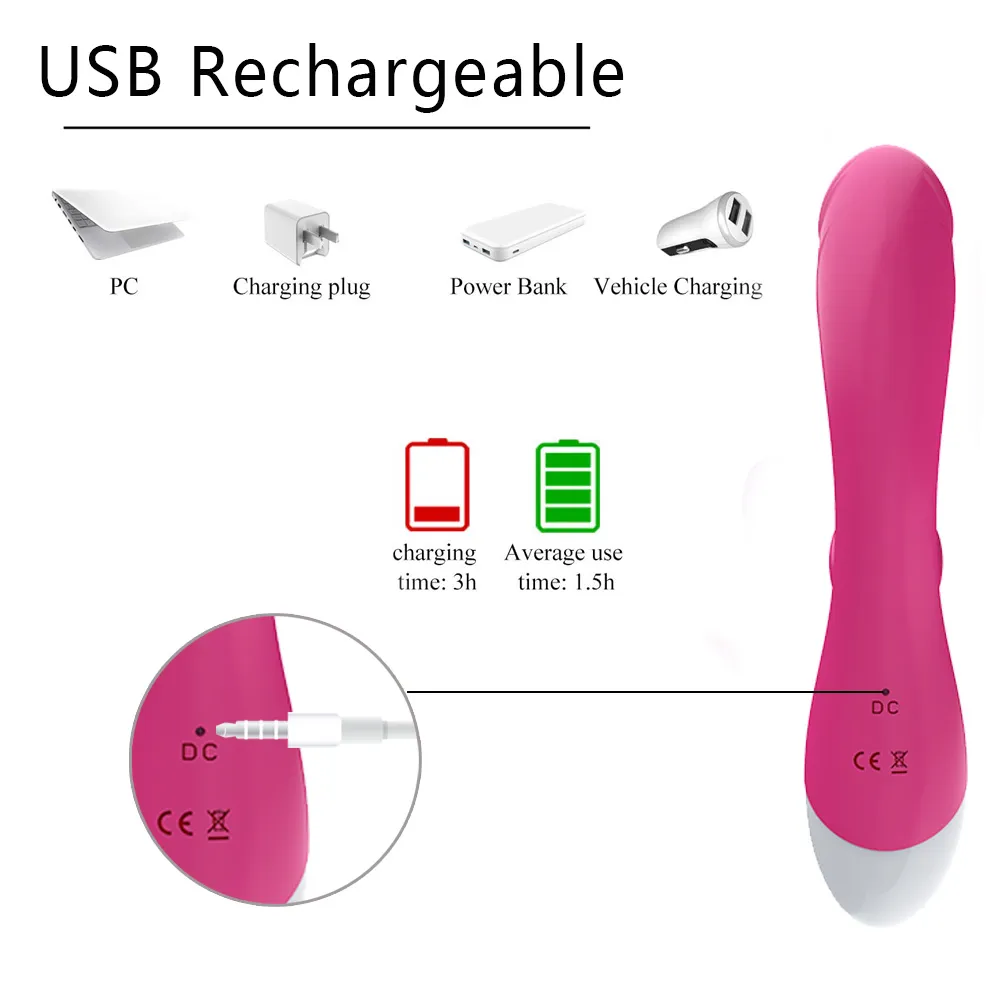 musipassion USB rechargeable vibrator