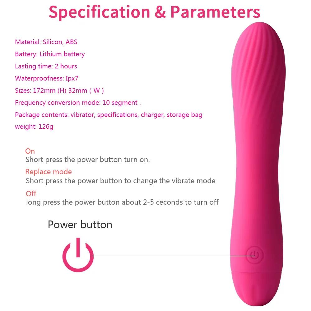 Musi Pink Threaded King Kong Vibrator