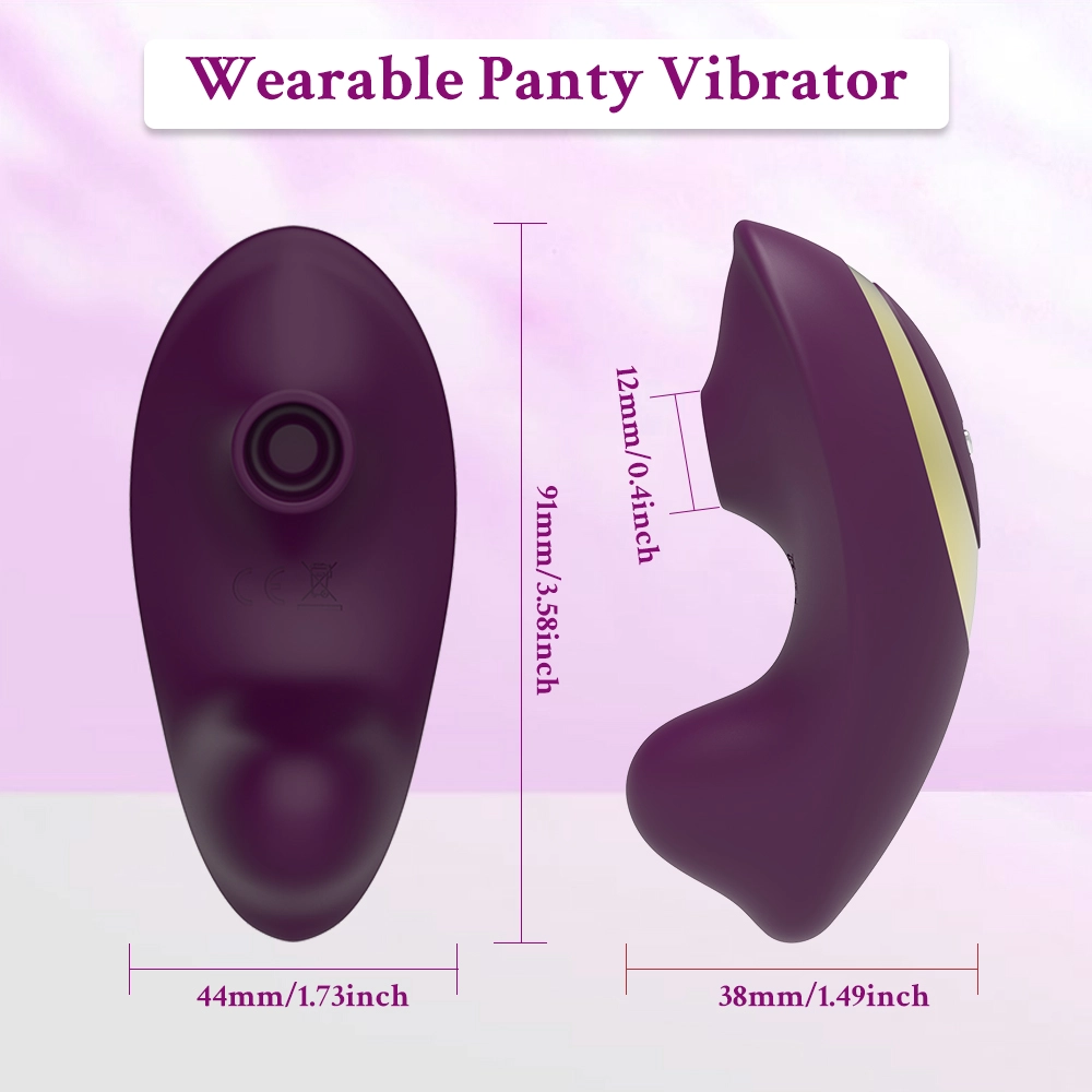 musipassion Suction Wearable Intimate Toy for Women