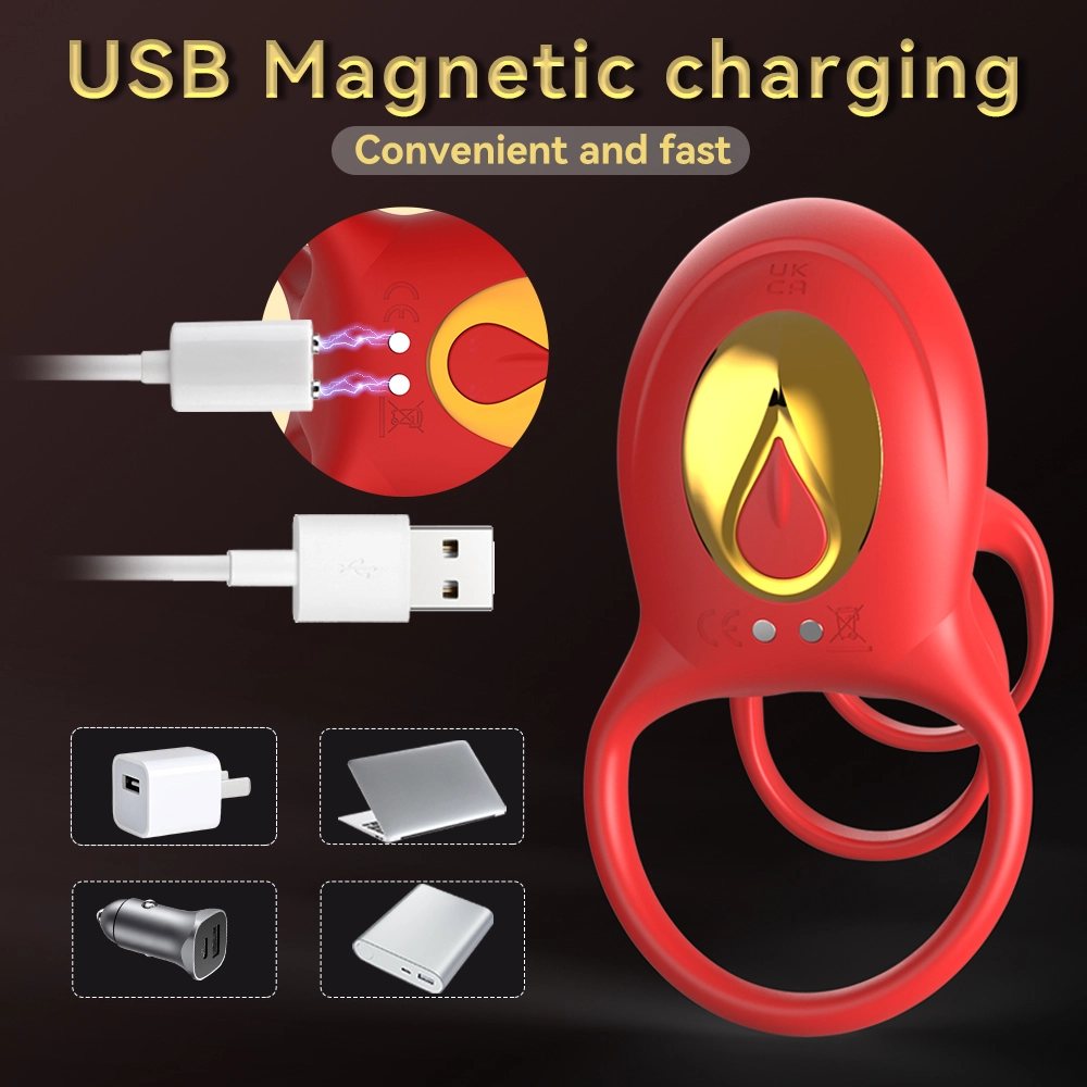 musipassion Three-Segment Rose Semen-Locking Ring