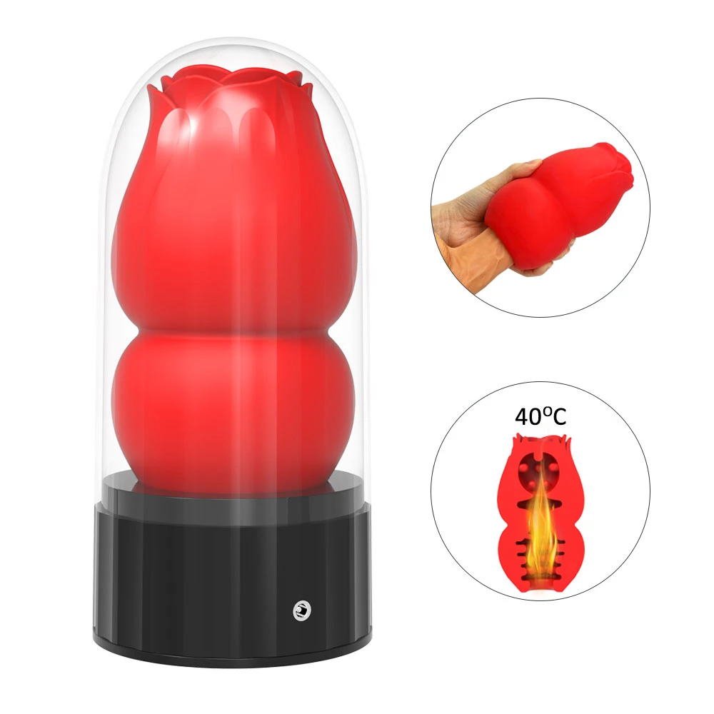 musipassion Rose Suction Masturbator Cup