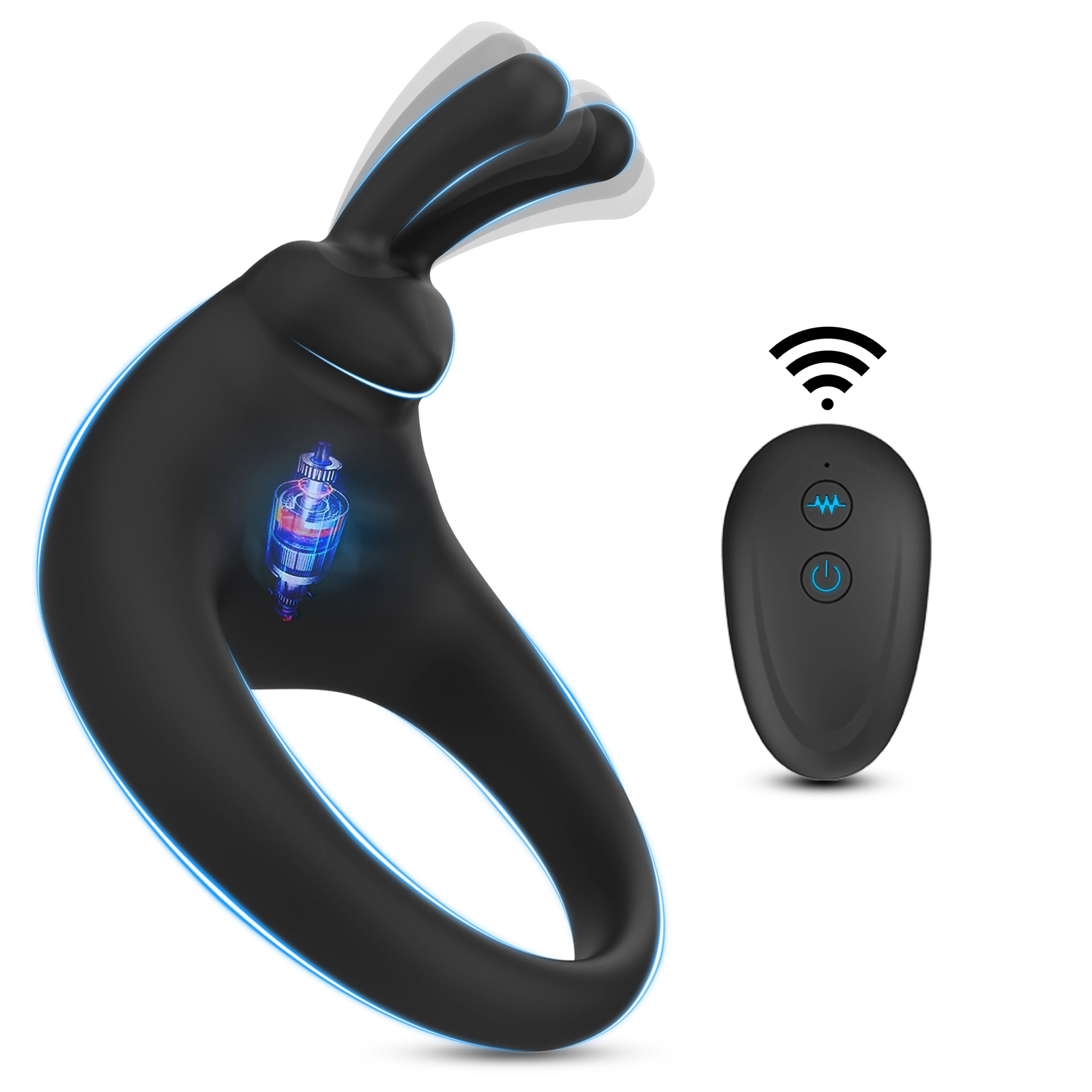musipassion Second-Generation Bunny Ear Semen-Locking Ring