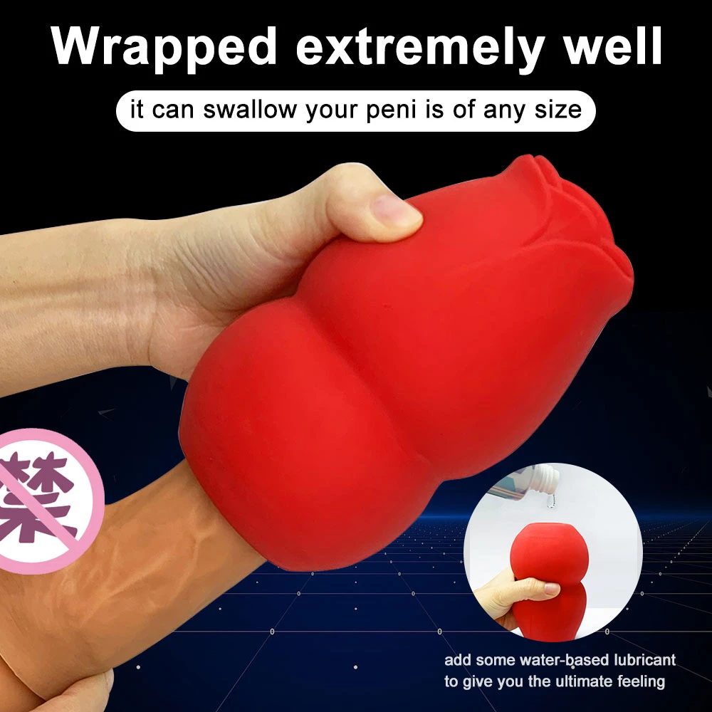 musipassion Rose Suction Masturbator Cup