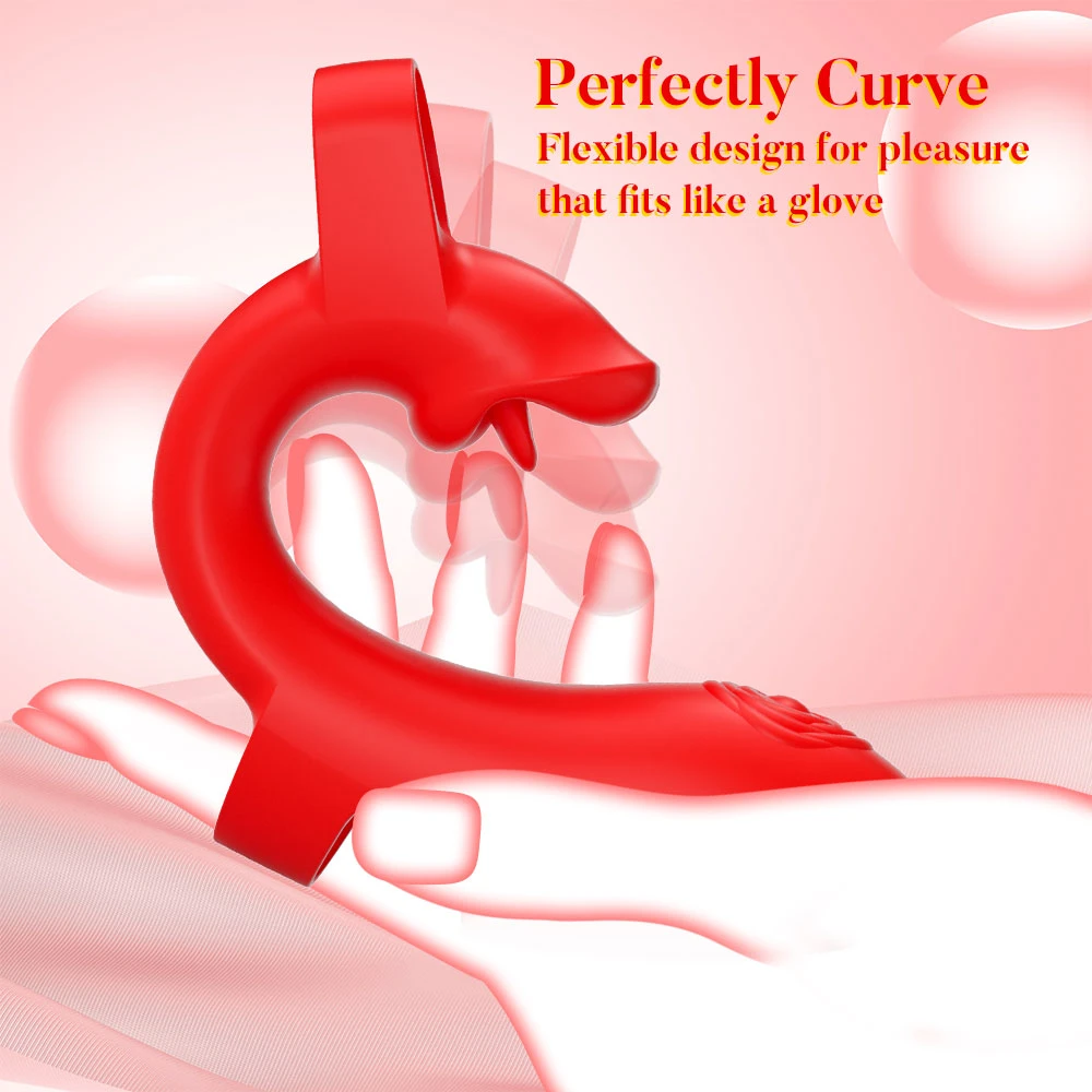 musipassion Wearable Finger Sleeve Intimate Toy for Women