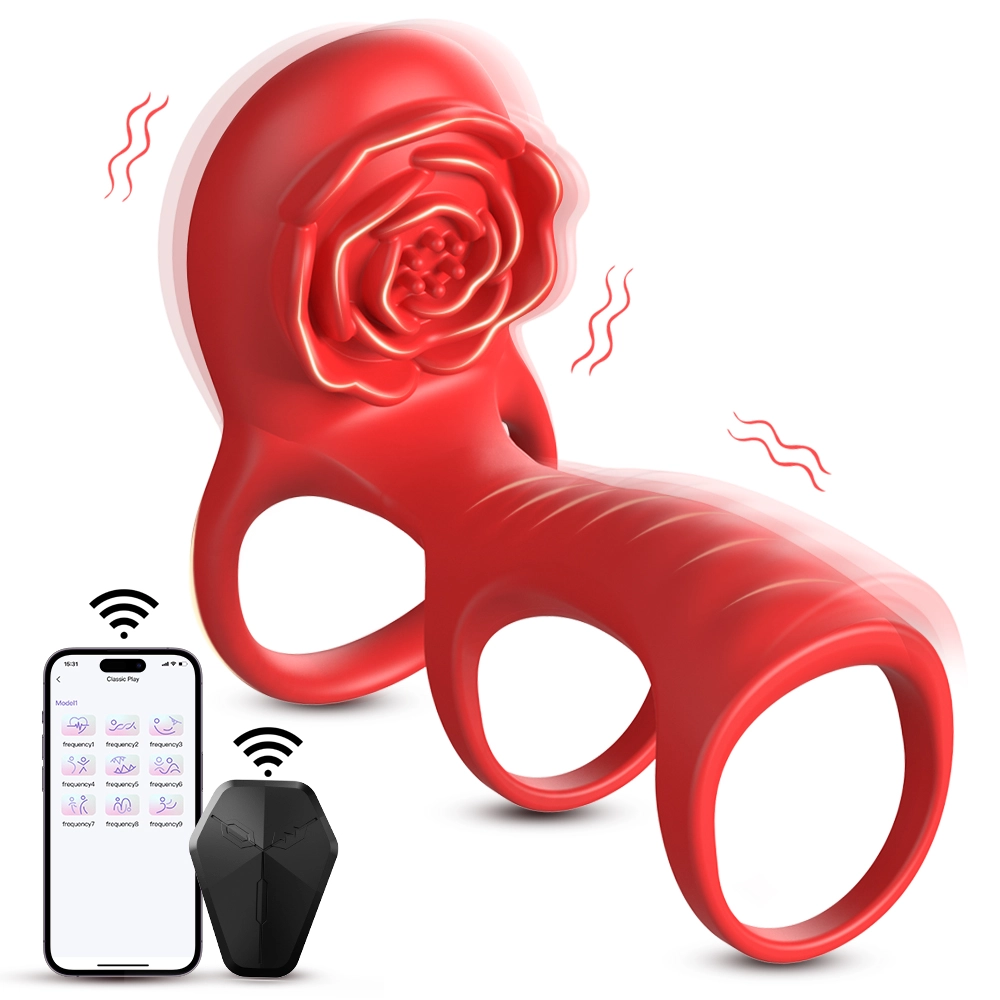musipassion Three-Segment Rose Semen-Locking Ring