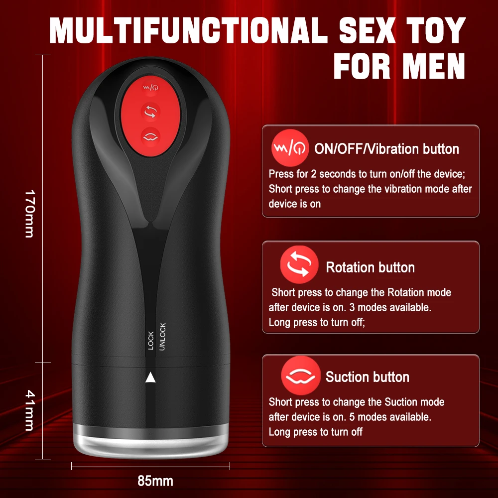 Musipassion Rotating Masturbator Cup
