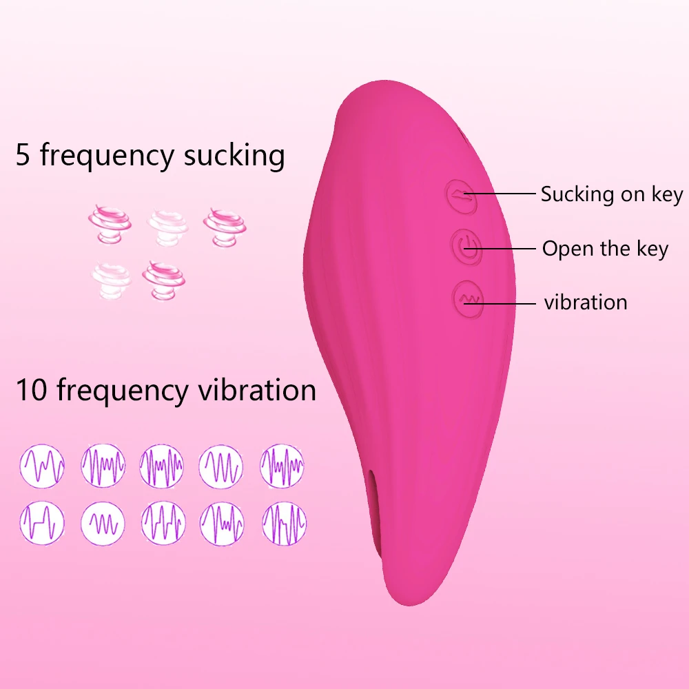 Musipassion Quick Climax Clitoral Suction Vibrator