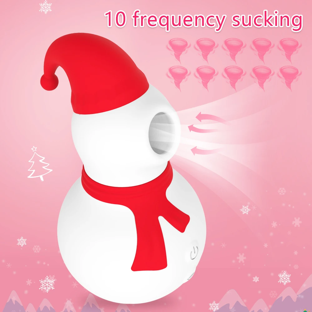 Musipassion Snowman Suction Vibrator