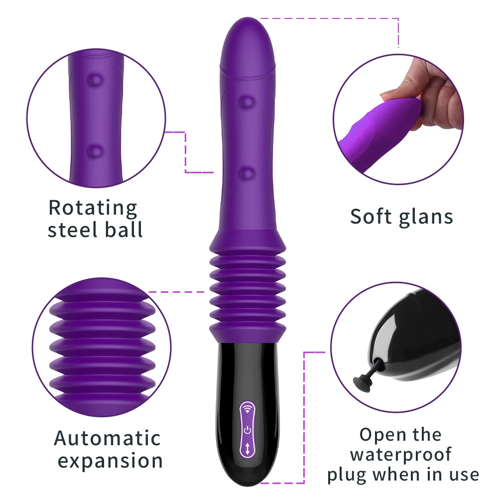 Musipassion Automatic Thrusting Vibrating Massager