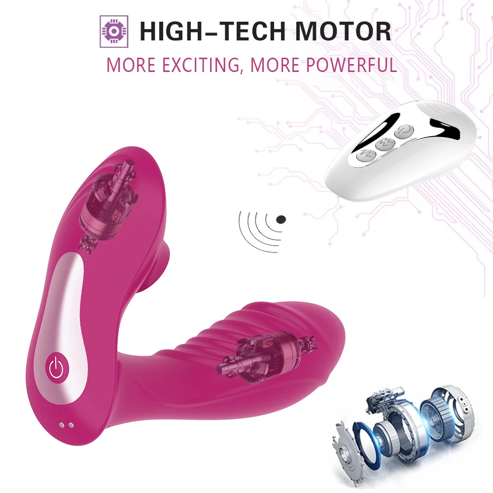 Musipassion Wireless Remote Suction Vibrator
