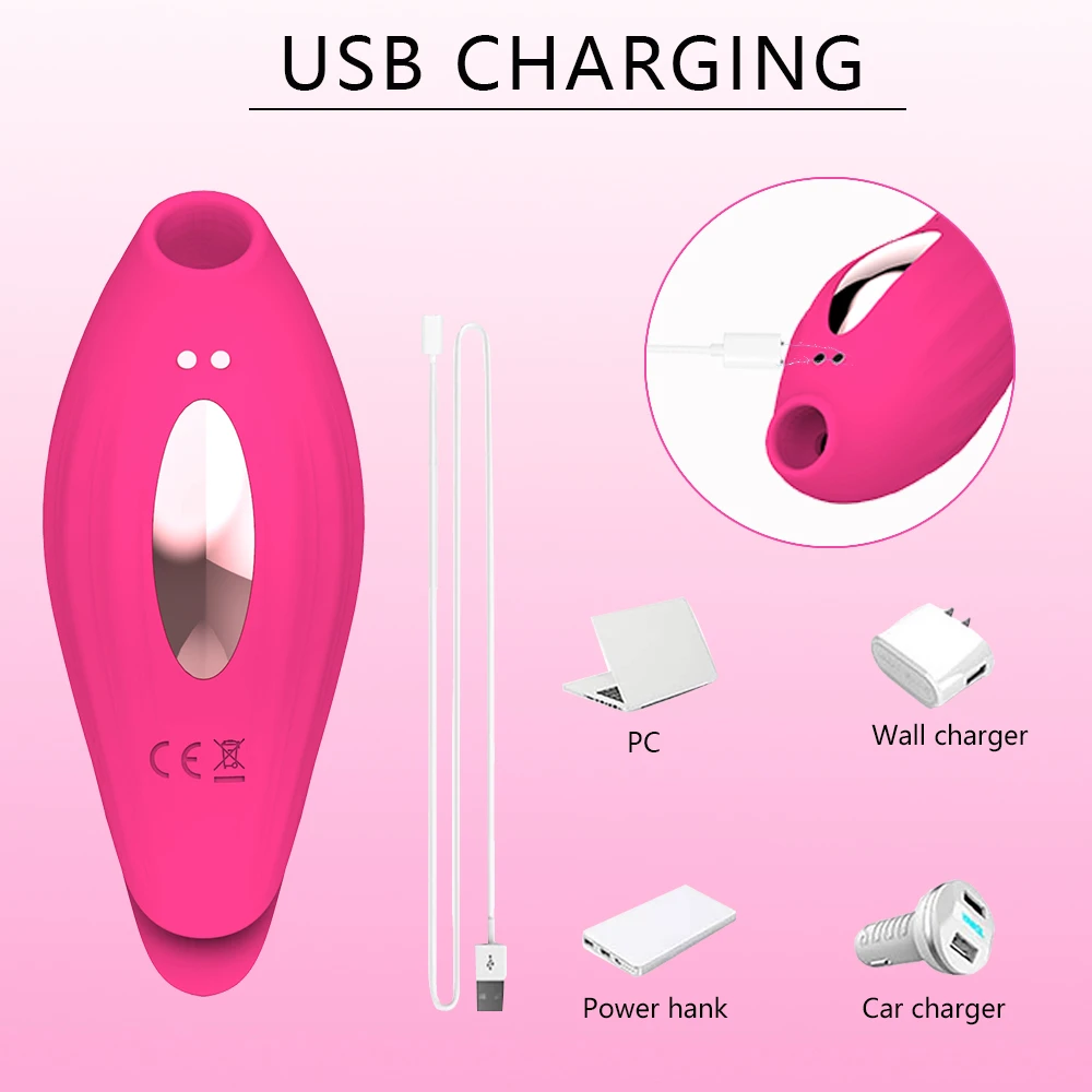 Musipassion Quick Climax Clitoral Suction Vibrator