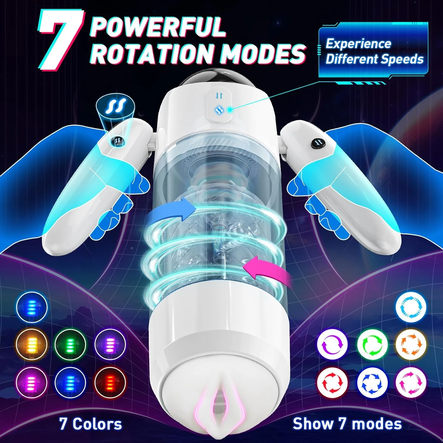 Musipassion Electric Masturbator Cup