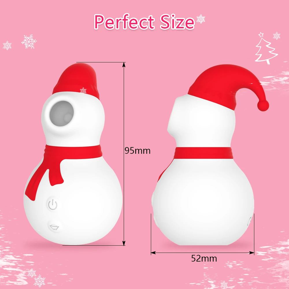 Musipassion Snowman Suction Vibrator