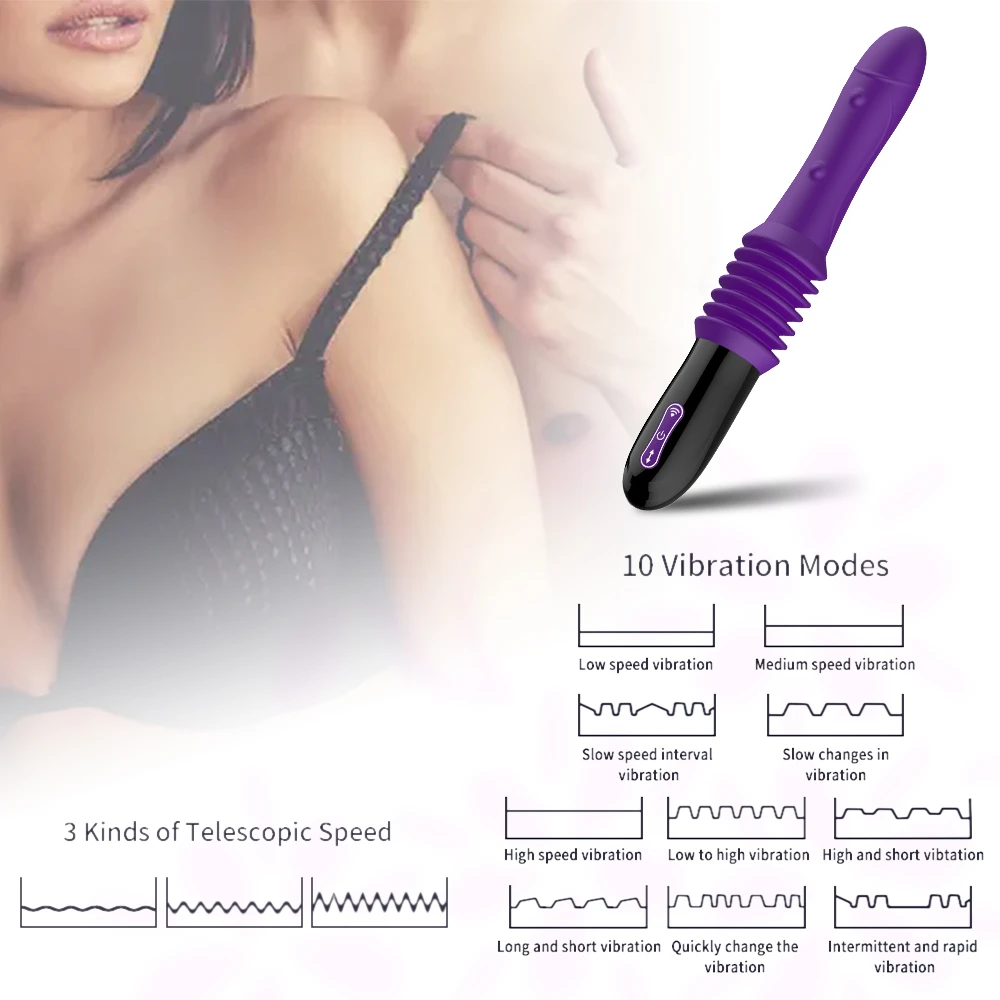 Musipassion Automatic Thrusting Vibrating Massager