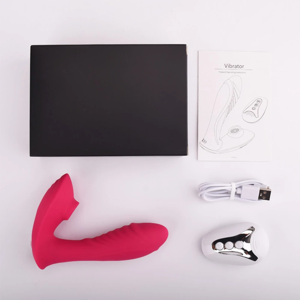 Musipassion Wireless Remote Suction Vibrator