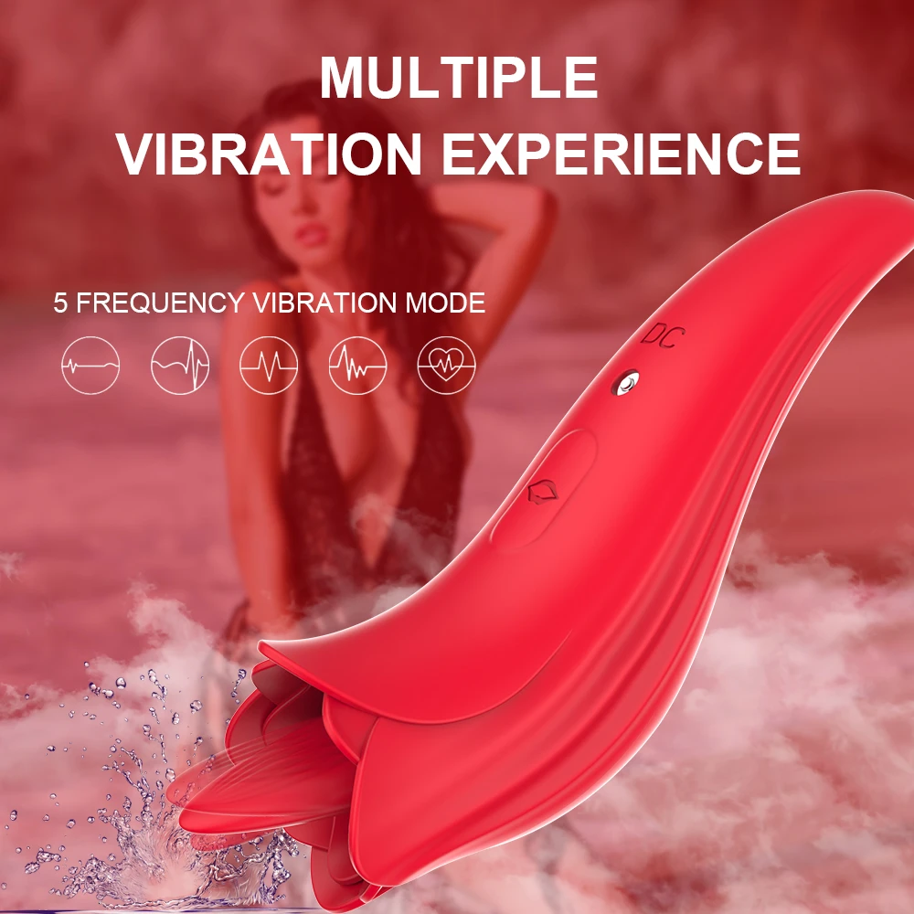 Musipassion Tongue Licking Egg Vibrator