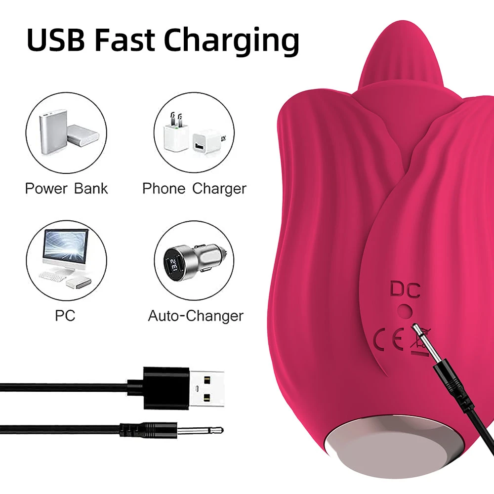 Musipassion Mini Tongue Licking Vibrator