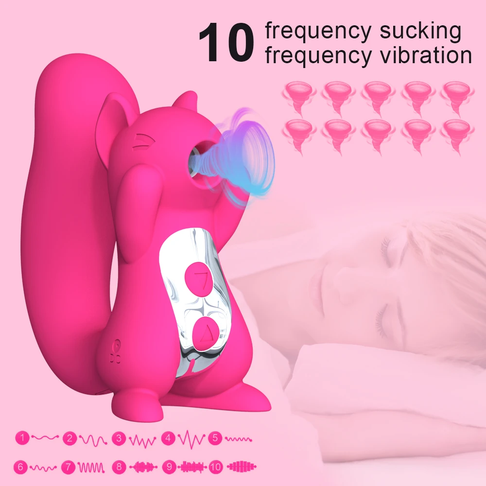 Musipassion Squirrel Suction Vibrator