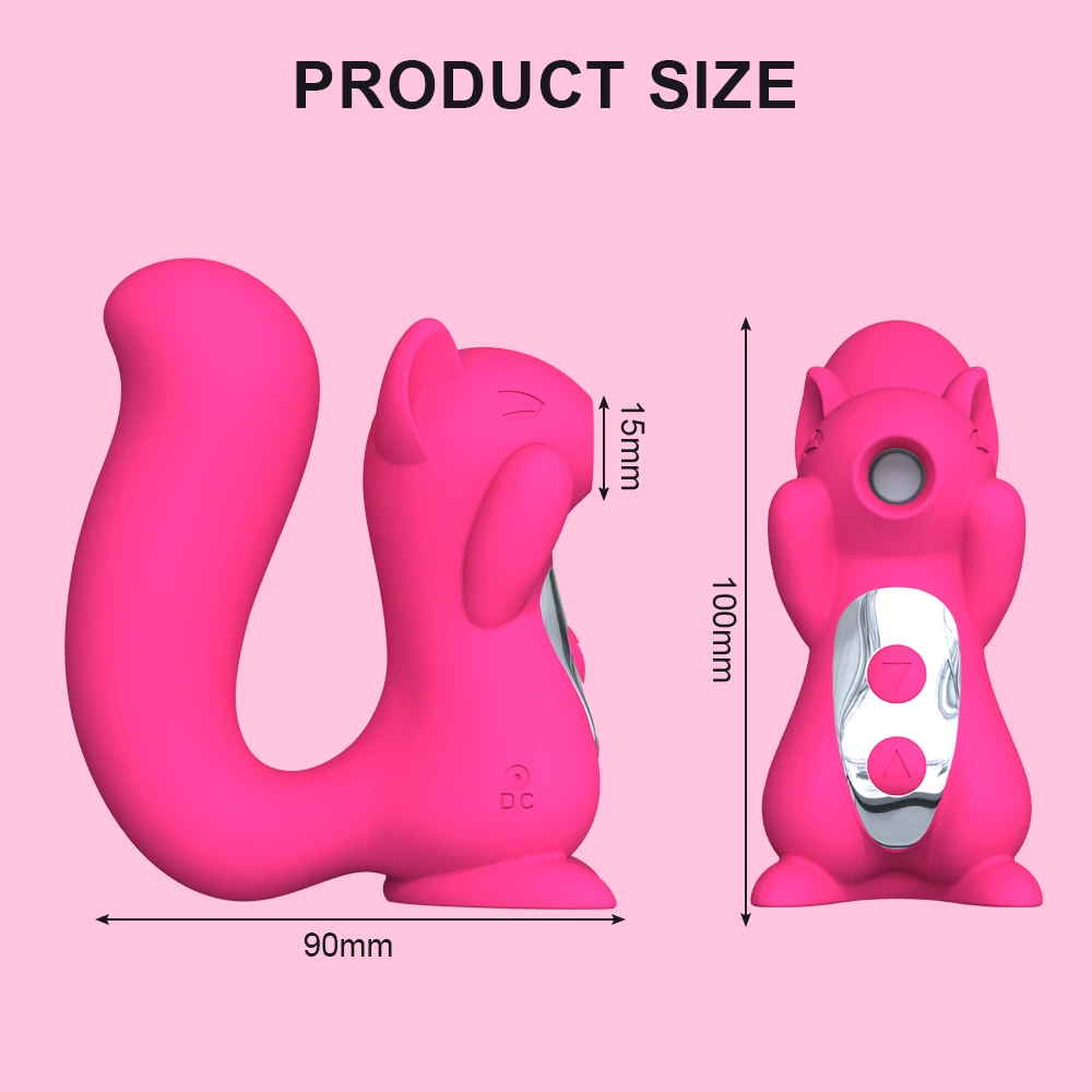 Musipassion Squirrel Suction Vibrator