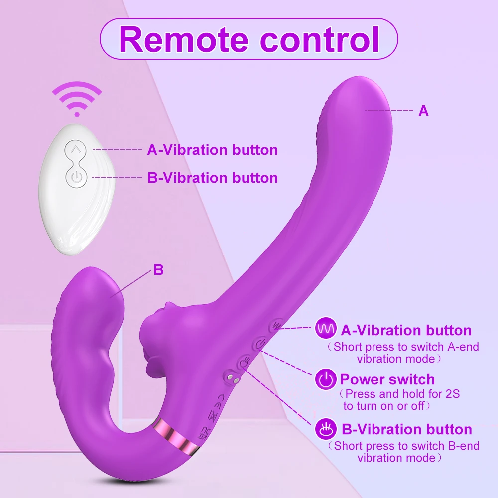 Musipassion Dual-Vibration Licking Adult Pleasure Toy